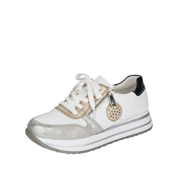 Rieker baskets n3512 blanc multicouleurs1053801_2