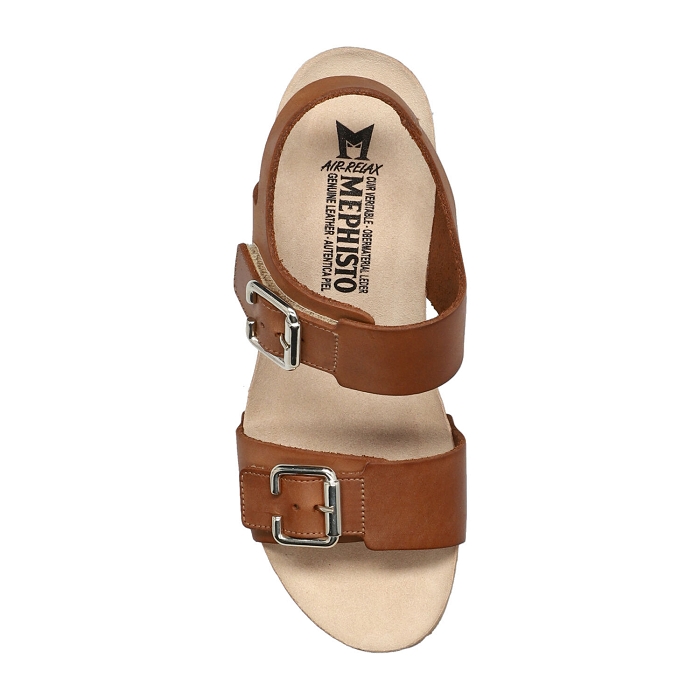 Mephisto nu pieds sandales lissandra camel1055901_3