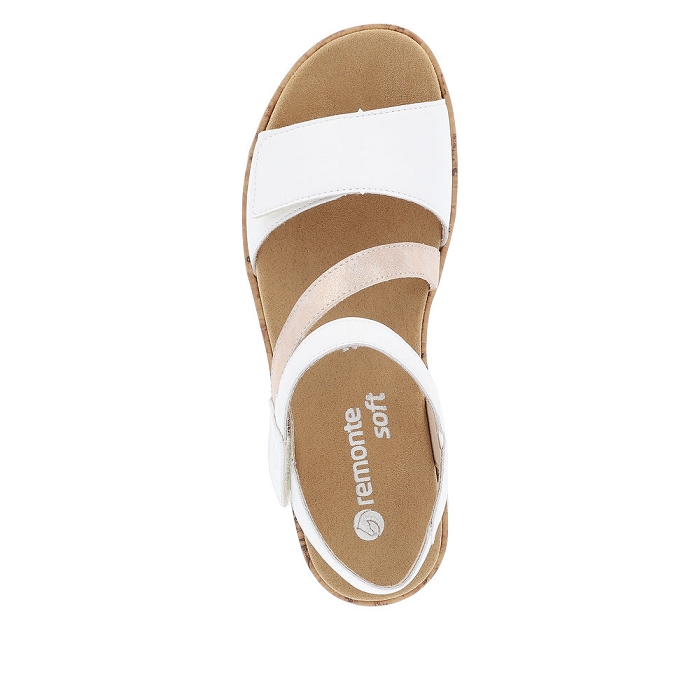 Remonte nu pieds sandales r6860 vert1061601_2