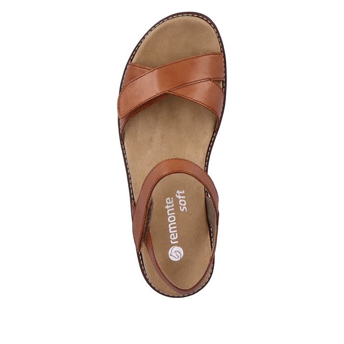 Remonte nu pieds sandales d2049 marron1061901_2