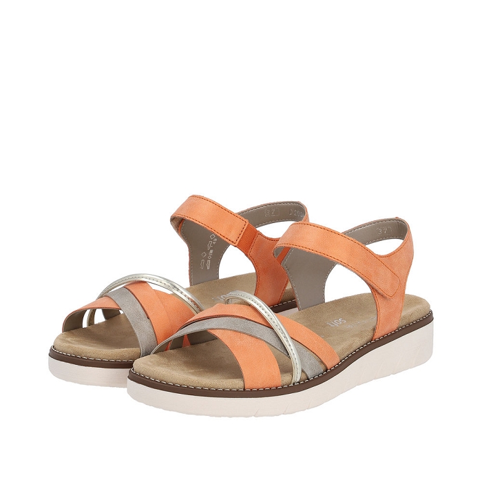 Remonte nu pieds sandales d2058 orange1062701_2