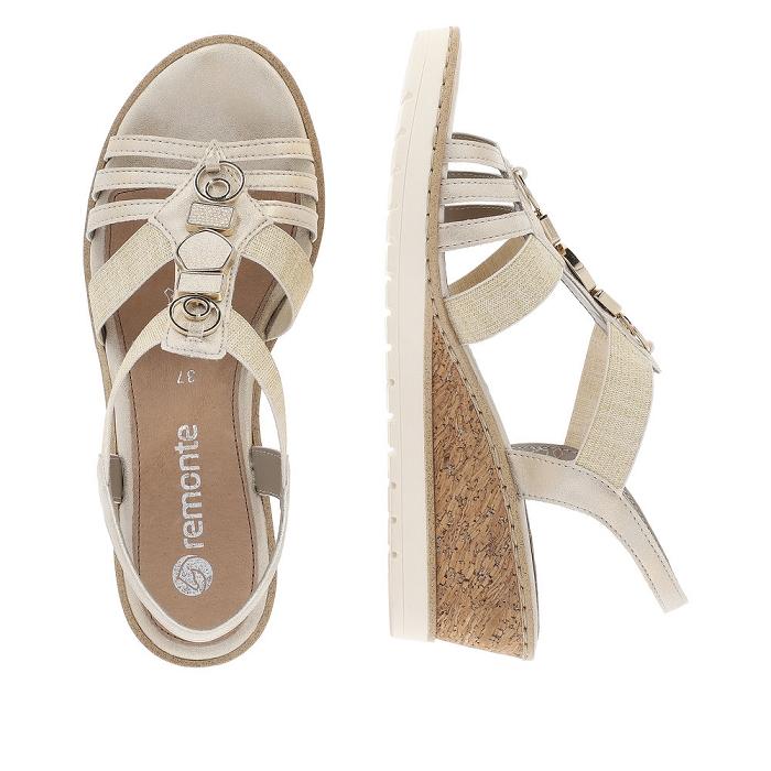 Remonte nu pieds sandales r6264 or1062801_2