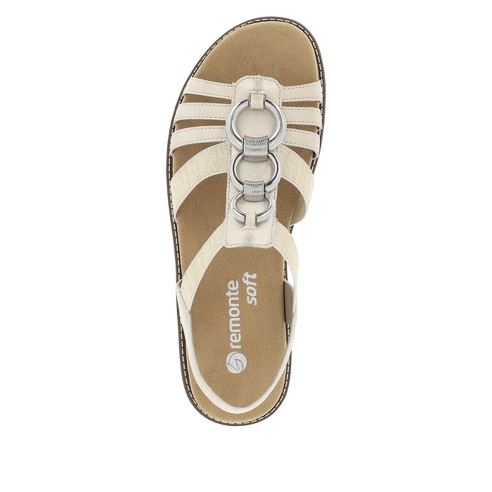 Remonte nu pieds sandales d2073 beige1063301_2