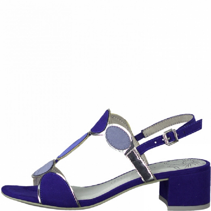 Marco tozzi nu pieds sandales 28230 20 bleu4000901_3