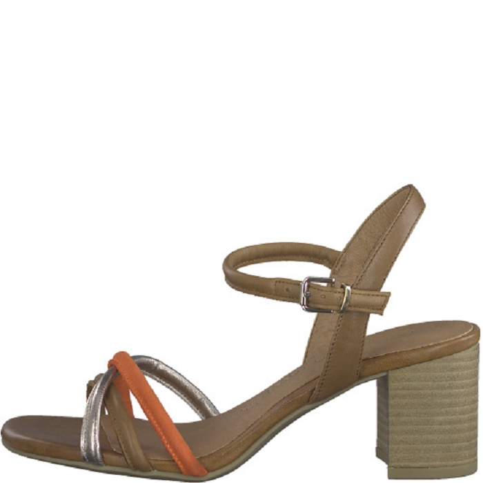 Marco tozzi nu pieds sandales 28357 20 cognac4001101_3