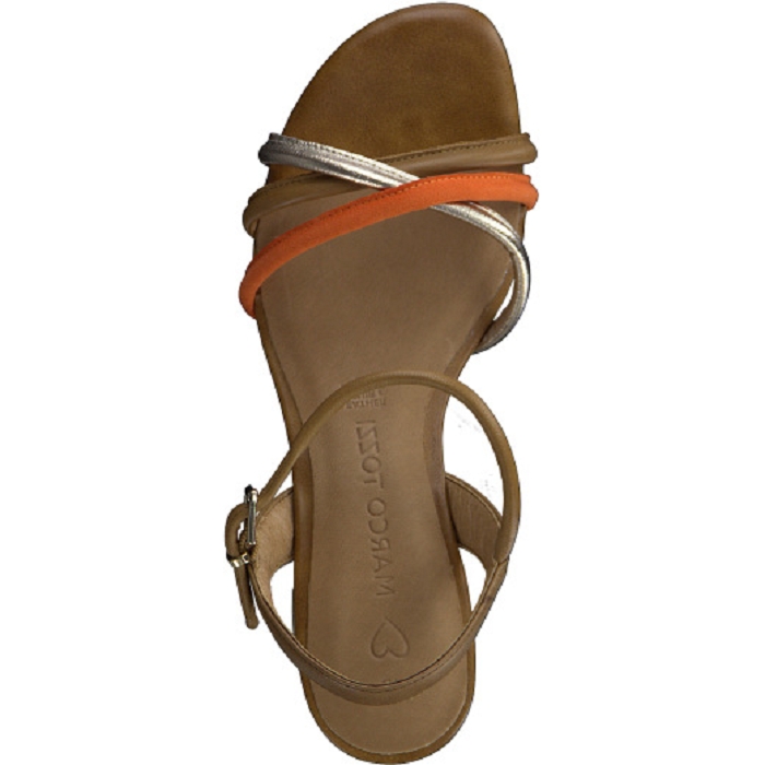 Marco tozzi nu pieds sandales 28357 20 cognac4001101_5