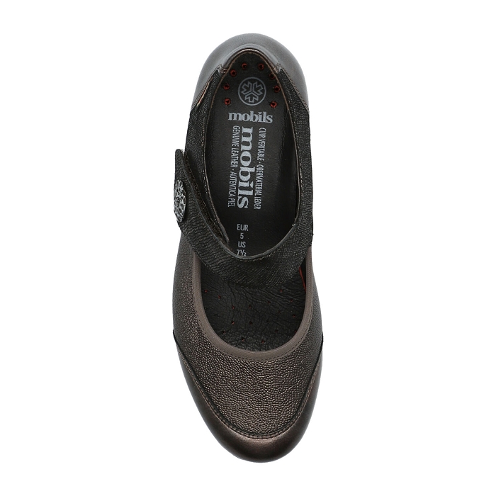 Mobils ergonomic mephisto ballerines bathilda perlkid marron4034501_3