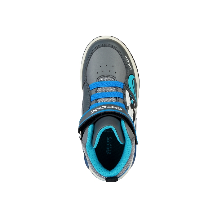 Geox baskets et sneakers j369cb bleu multicouleurs4067201_5