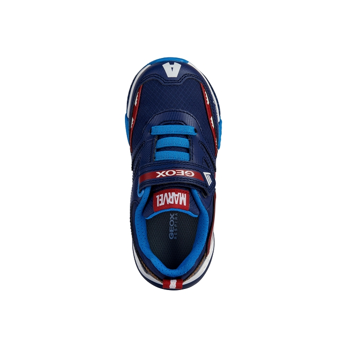 Geox baskets et sneakers j36fec marine multicouleurs4067401_5