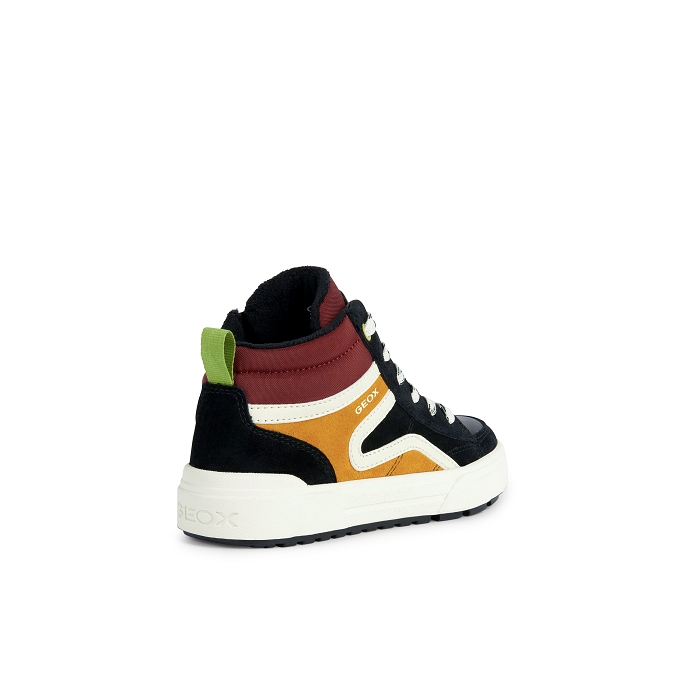 Geox baskets et sneakers j36haa noir multicouleurs4067801_4