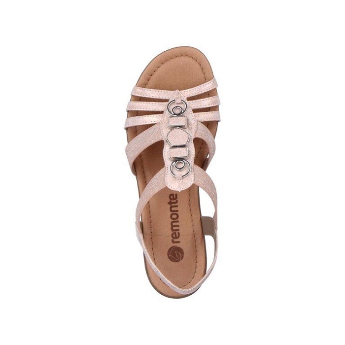 Remonte nu pieds sandales r3654 31 rose poudre4096101_3