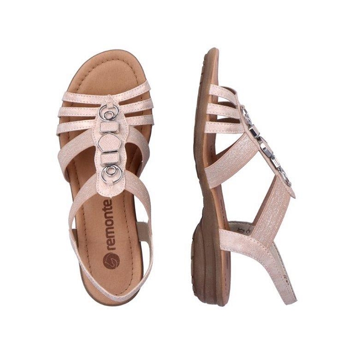 Remonte nu pieds sandales r3654 31 rose poudre4096101_5