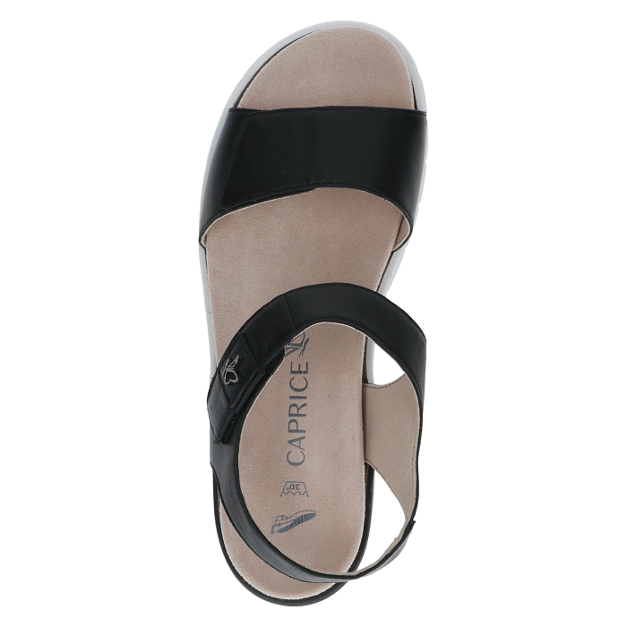 Caprice nu pieds sandales 28701 22 noir5036301_4