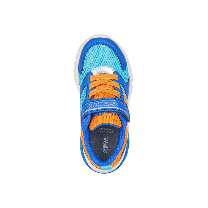 Geox baskets et sneakers j45lbc bleu multicouleurs5040301_4