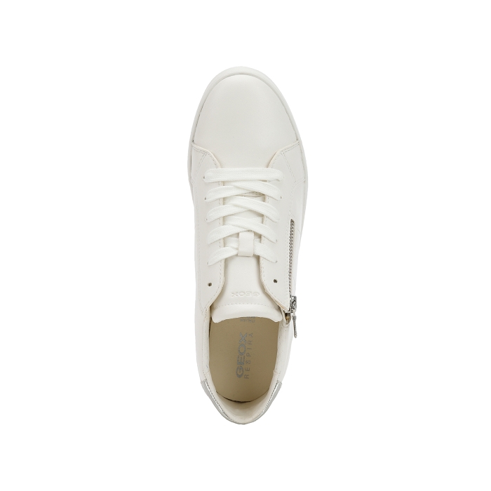 Geox chaussures a lacets d026ha blanc5076301_4