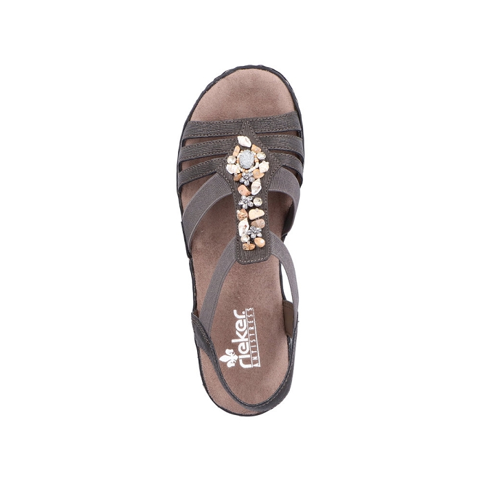 Rieker nu pieds sandales 62949 taupe5115501_2