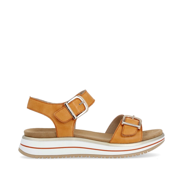 Remonte nu pieds sandales d1j51 orange5117801_3