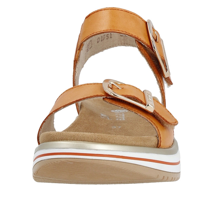 Remonte nu pieds sandales d1j51 orange5117801_5