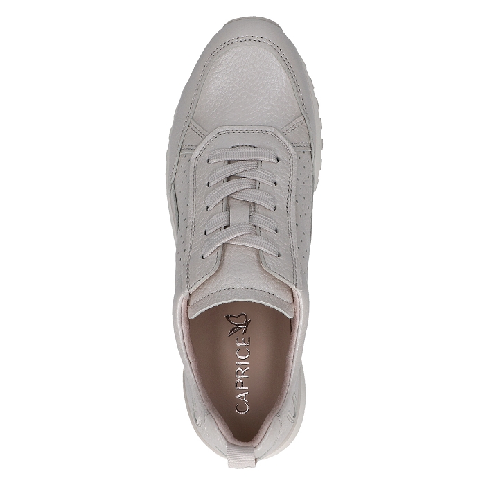 Caprice chaussures a lacets 23500 blanc beige5130201_3