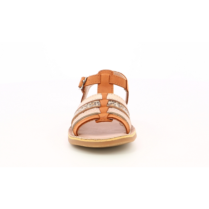 Aster nu pieds sandales drolote marron9004501_5