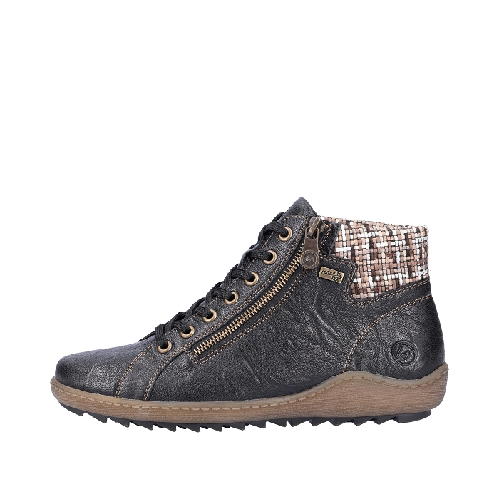 Remonte chaussures a lacets r1485 01 noir9677701_3